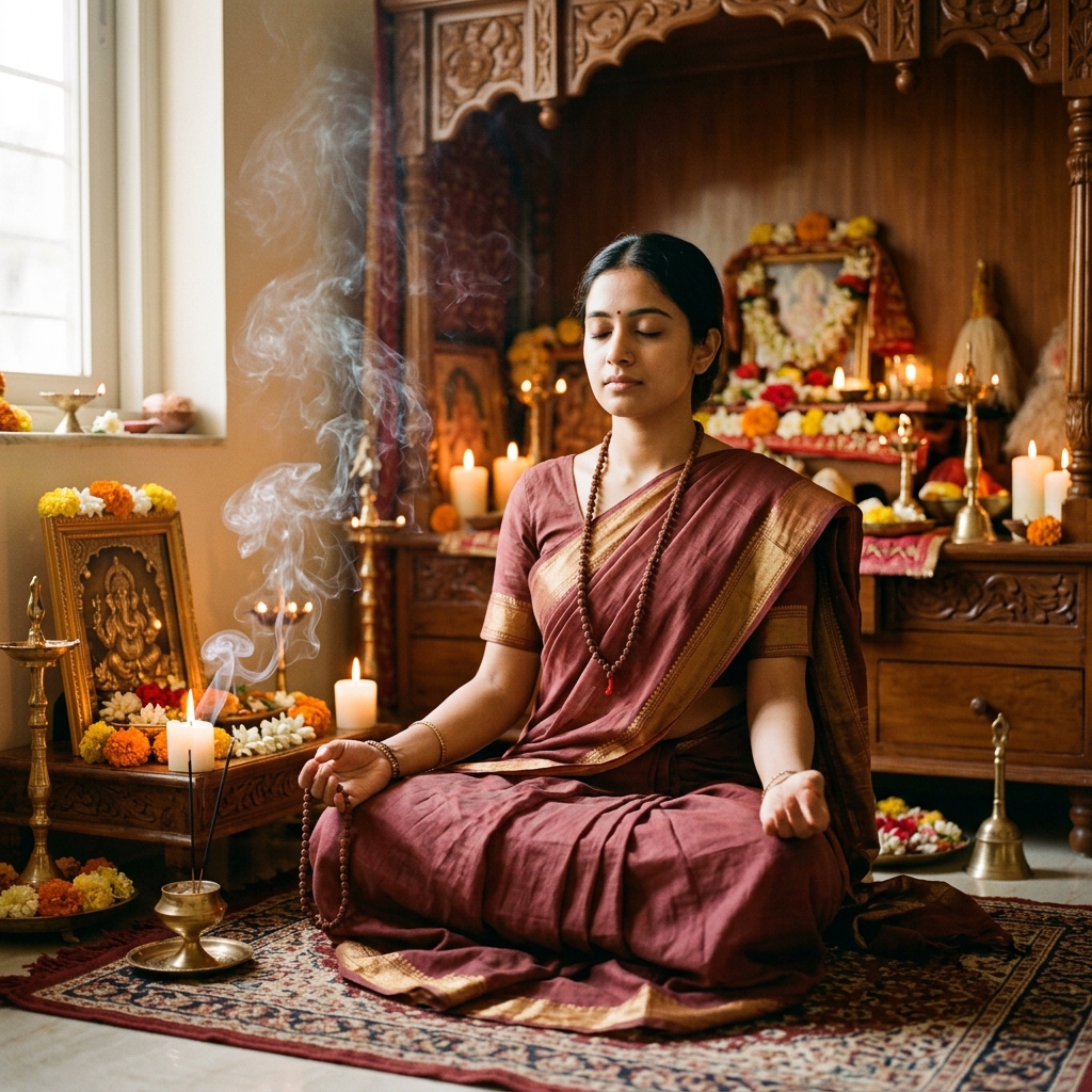 Meditation and spiritual practice environment